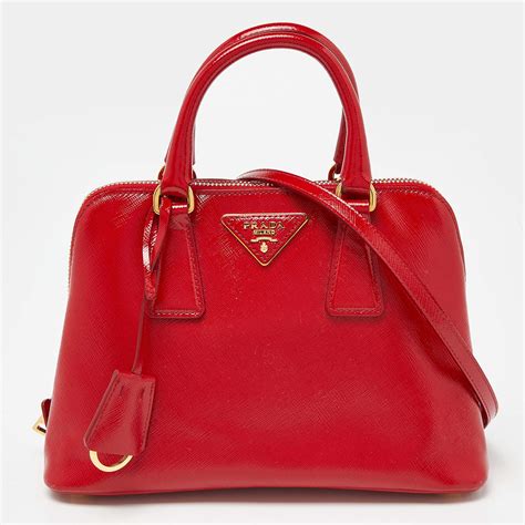 red patent prada